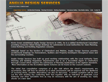 Tablet Screenshot of angliadesignservices.com